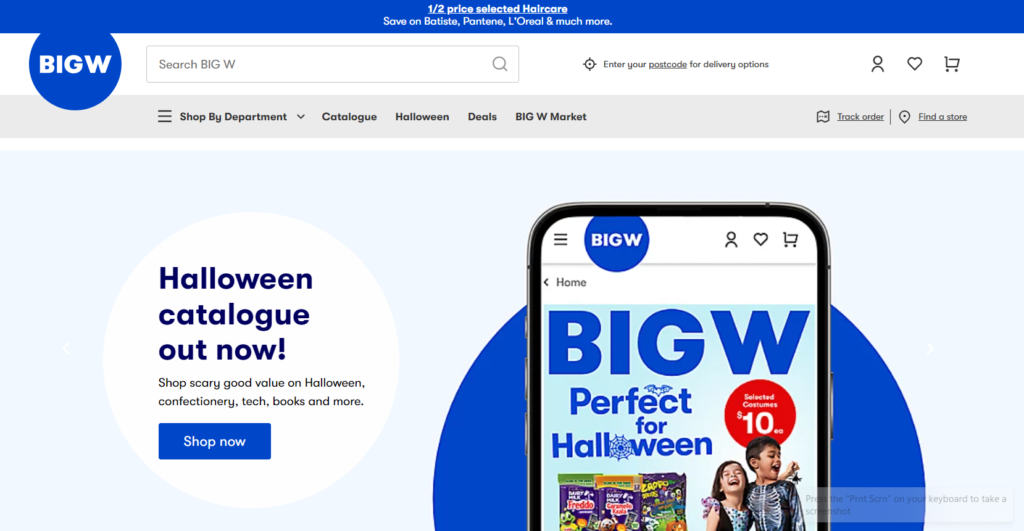 About Big W promo codes