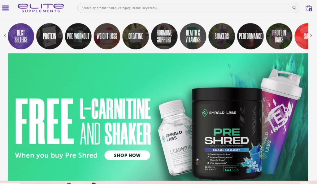 About Elite Supps discount code