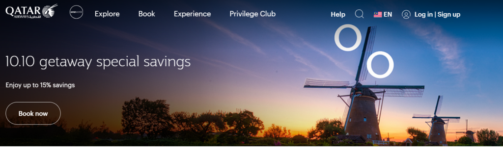 About Qatar Airways promo codes