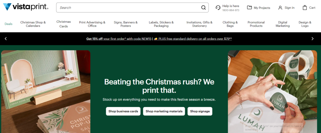 About Vistaprint discount codes